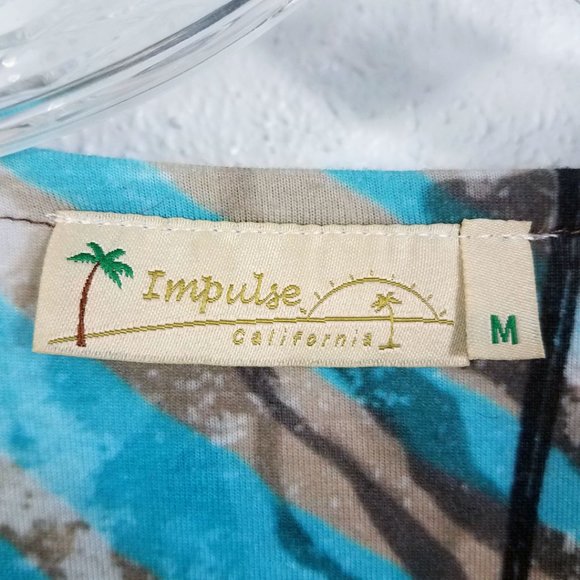 Impulse Women's Black Rose Shirt Top Blouse - Picture 13 of 13